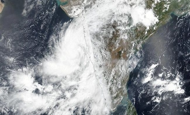 cyclone nisarga hits coastal areas of maharashtra and gujrat