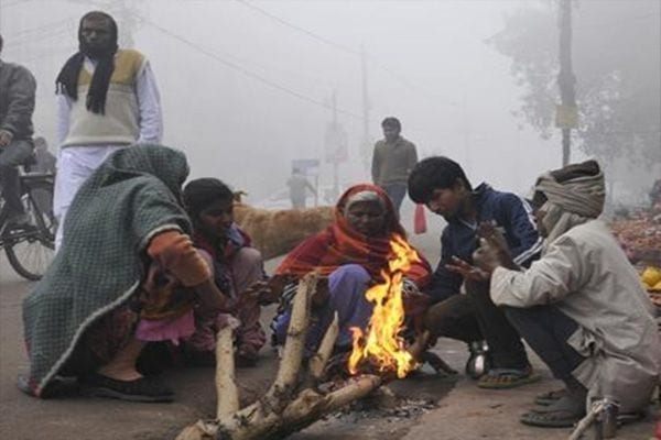 Severe cold in North India